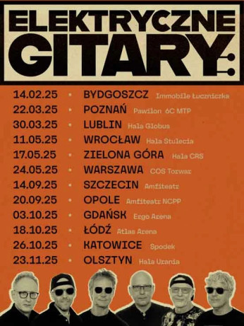 Lublin Wydarzenie Koncert ELEKTRYCZNE GITARY "W CIENIU SUFITÓW"