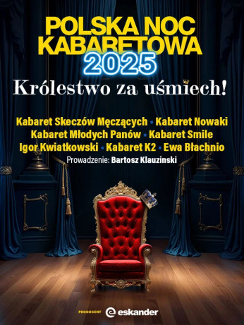 Lublin Wydarzenie Kabaret Polska Noc Kabaretowa 2025