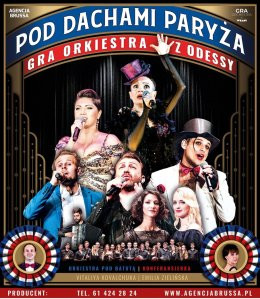 Lublin Wydarzenie Spektakl "Pod Dachami Paryża" - koncert muzyki francuskiej