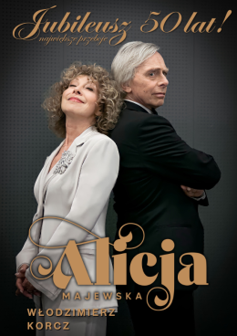 Lublin Wydarzenie Koncert Alicja Majewska i Włodzimierz Korcz „Jubileusz 50 lat”