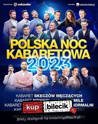 Lublin Wydarzenie Kabaret Polska Noc Kabaretowa 2023