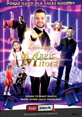 Lublin Wydarzenie Spektakl Pokaz iluzji dla całej rodziny