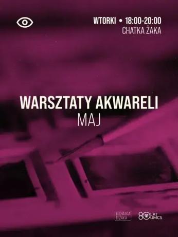 Lublin Wydarzenie Warsztaty Warsztaty malarstwa akwarelowego dla początkujących (4 zajęcia)